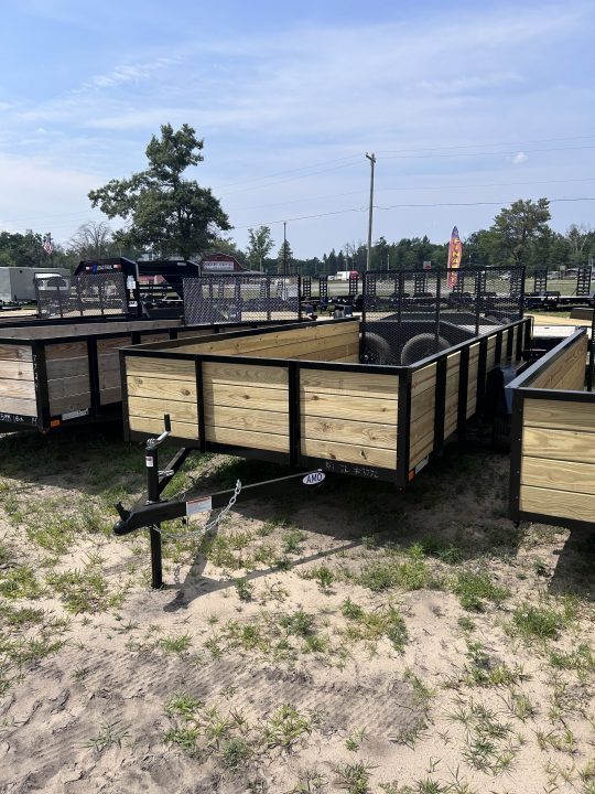 New 2027 AMO 76x14 Woodside 3K Utility Trailer