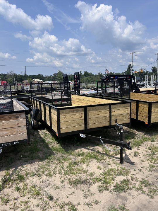 New 2027 AMO 76x14 Woodside 3K Utility Trailer
