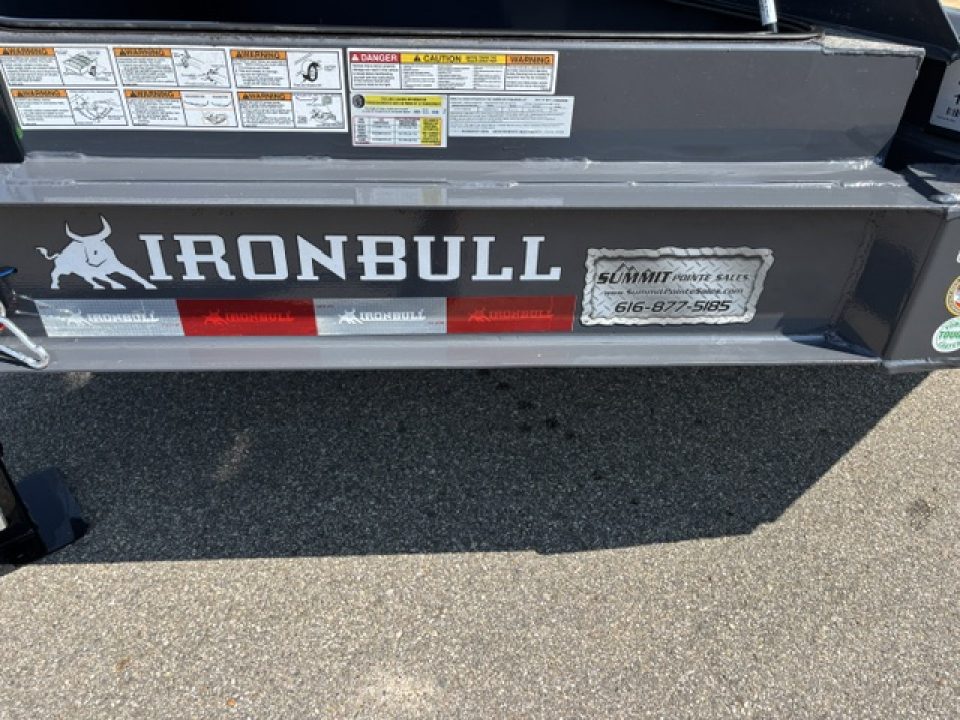 New 2026 Iron Bull 8.x24 14K Equipment Trailer