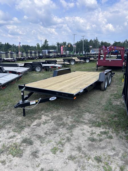 New 2027 AMO 82x18’ 2BRK 7K Car Hauler