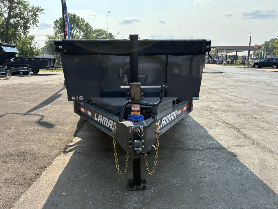 New 2027 Lamar Trailers 83"x14' DT-14K Telescopic Dump Trailer