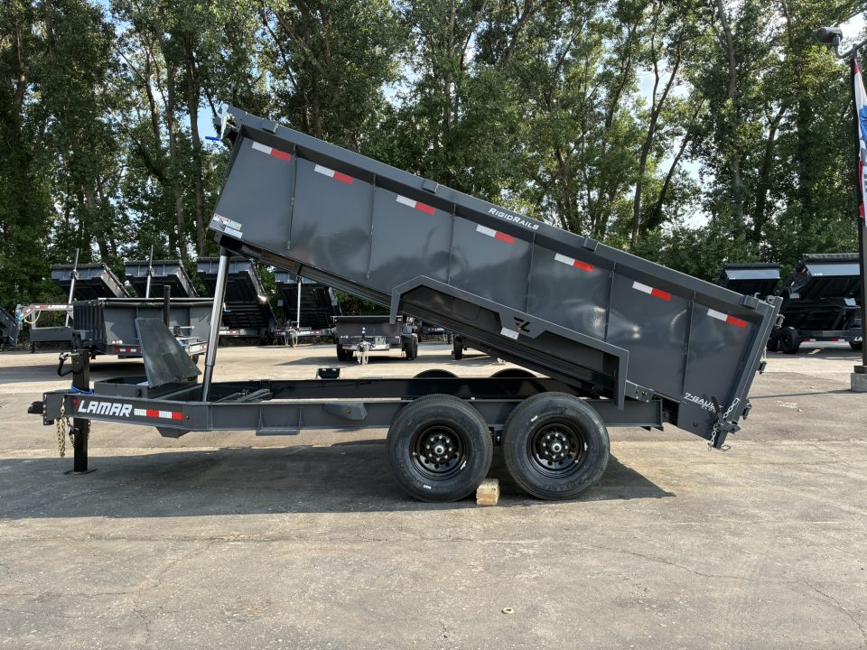 New 2027 Lamar Trailers 83"x14'-DT 14K Telescopic Dump Dump Trailer