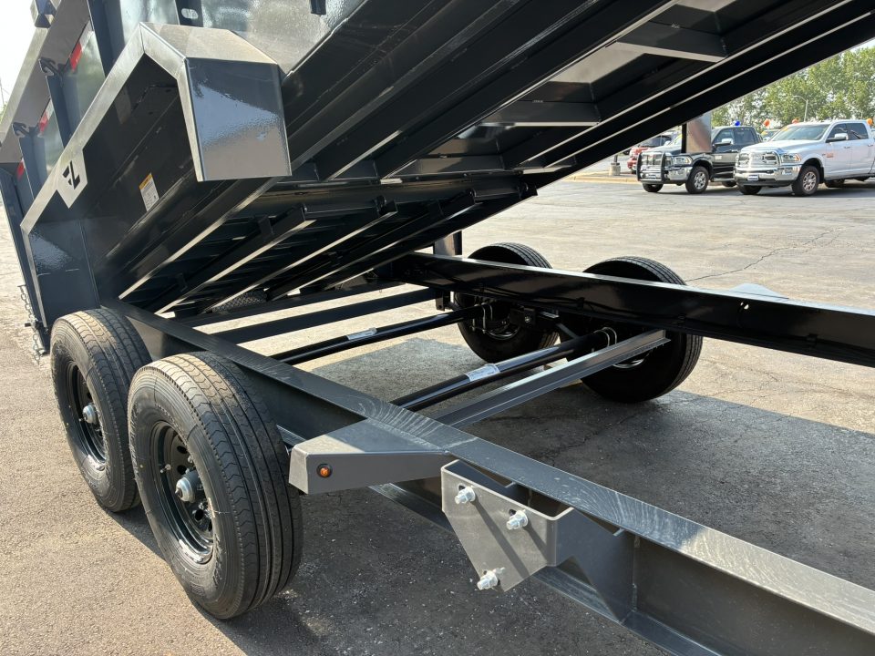 New 2027 Lamar Trailers 83"x14'-DT 14K Telescopic Dump Dump Trailer