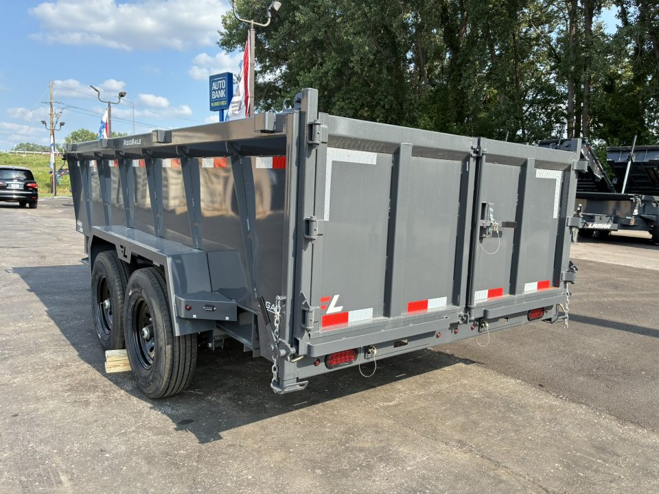 New 2027 Lamar Trailers 83"x14'-DT 14K Telescopic Dump Dump Trailer