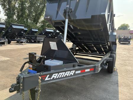 New 2027 Lamar Trailers 83"x14'-DT 14K Telescopic Dump Dump Trailer