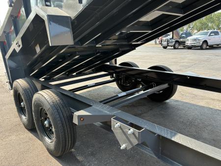 New 2027 Lamar Trailers 83"x14'-DT 14K Telescopic Dump Dump Trailer