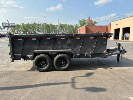 New 2027 Lamar Trailers 83"x14'-DT 14K Telescopic Dump Dump Trailer