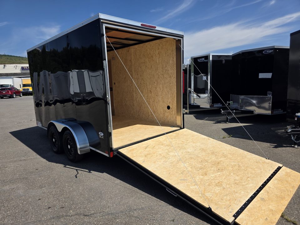New 2026 Look Trailers ST DLX 7X14 7K - RAMP Cargo / Enclosed Trailer