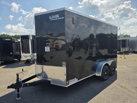 New 2026 Look Trailers ST DLX 7X14 7K - RAMP Cargo / Enclosed Trailer