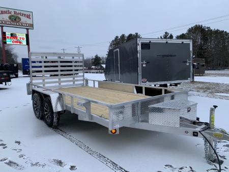 New 2027 Quality Aluminum 82 x14' 7K -Simplicity Utility Trailer
