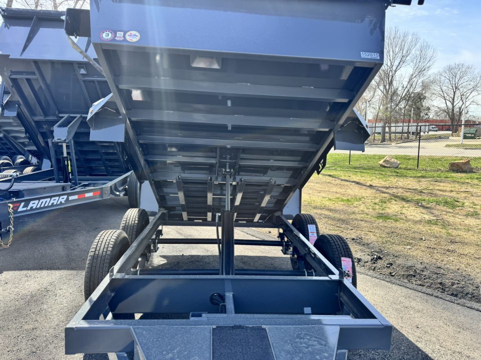 New 2027 Lamar Trailers 60"x10' DS-7K Mini Dump Trailer
