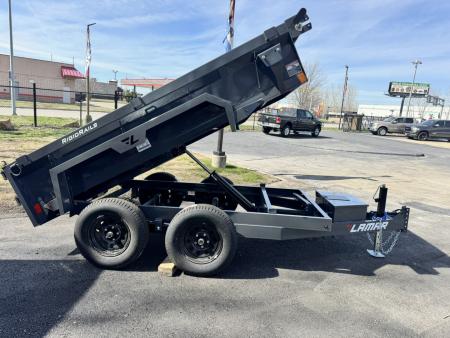 New 2027 Lamar Trailers 60 x10' DS-7K Mini Dump Trailer