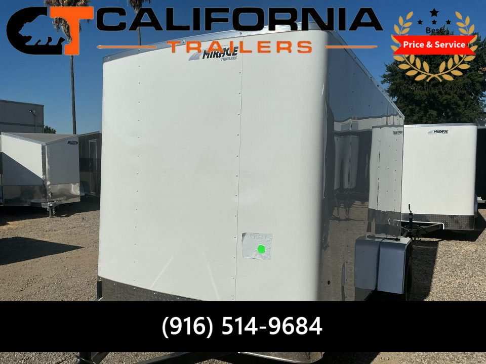 New 2027 Mirage Trailers 6x12 EXPO Single Axle 3K Cargo / Enclosed Trailer