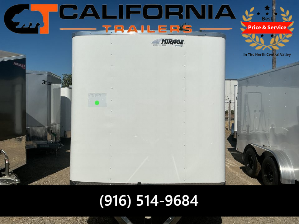 New 2027 Mirage Trailers 6x10 Single Axle 3K Cargo / Enclosed Trailer