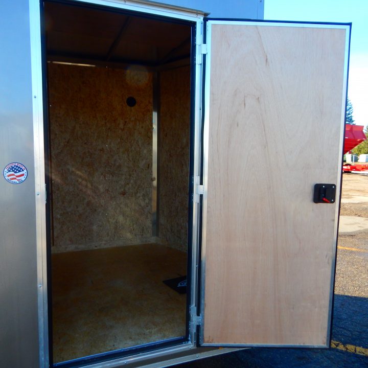 New 2027 Impact Trailers 7 x 16 Quake Flat Top V-Nose 7K Cargo / Enclosed Trailer