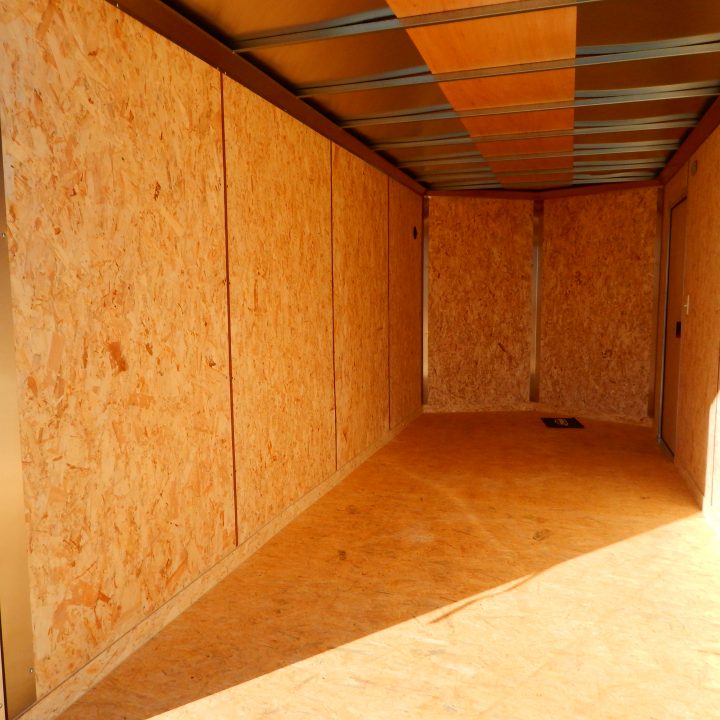 New 2027 Impact Trailers 7 x 16 Quake Flat Top V-Nose 7K Cargo / Enclosed Trailer