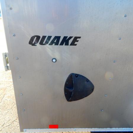 New 2027 Impact Trailers 7 x 16 Quake Flat Top V-Nose 7K Cargo / Enclosed Trailer