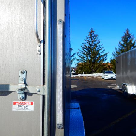 New 2027 Impact Trailers 7 x 16 Quake Flat Top V-Nose 7K Cargo / Enclosed Trailer