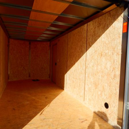 New 2027 Impact Trailers 7 x 16 Quake Flat Top V-Nose 7K Cargo / Enclosed Trailer
