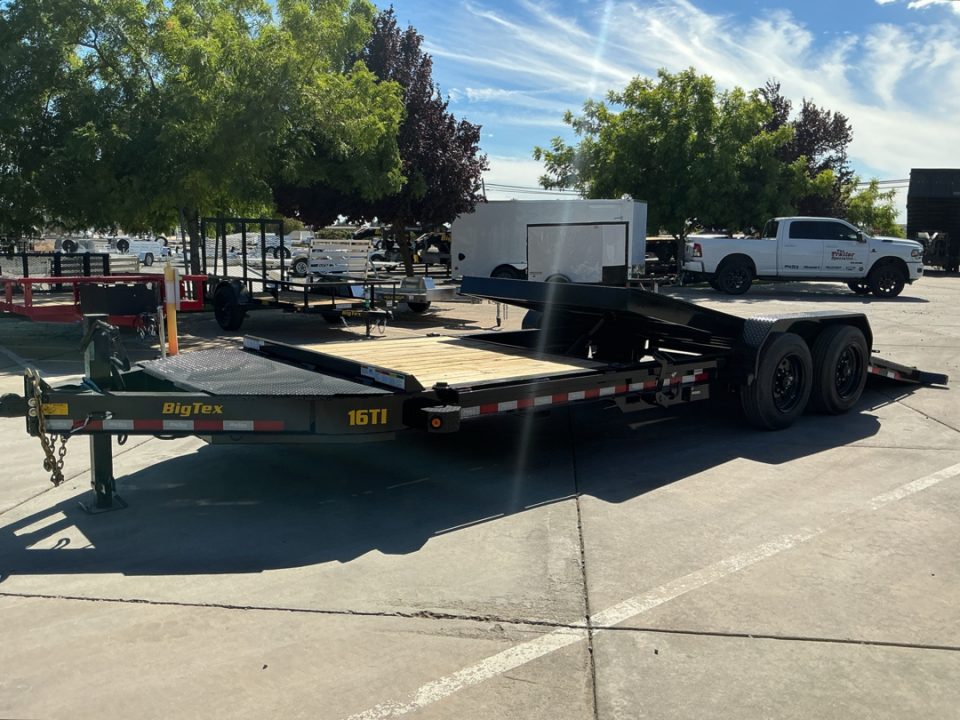New 2027 Big Tex Trailers 16TI-22A 7FT X 22FT 17.5K GVW Tilt Trailer
