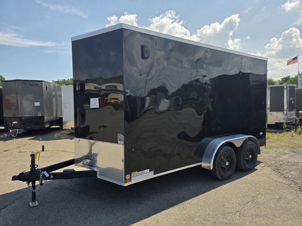 New 2027 Look Trailers ST DLX 7X14 7K - RAMP - SCRATH & DENT SPECIAL Cargo / Enclosed Trailer