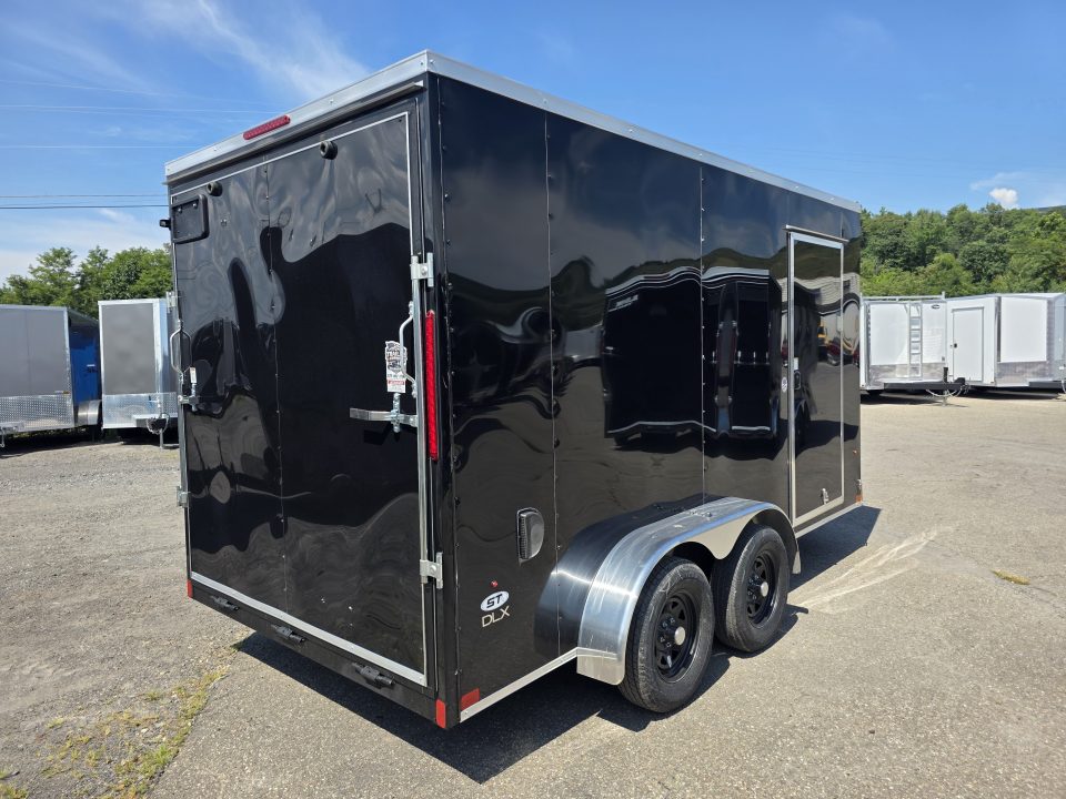 New 2027 Look Trailers ST DLX 7X14 7K - RAMP - SCRATH & DENT SPECIAL Cargo / Enclosed Trailer