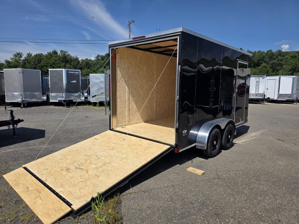 New 2027 Look Trailers ST DLX 7X14 7K - RAMP - SCRATH & DENT SPECIAL Cargo / Enclosed Trailer