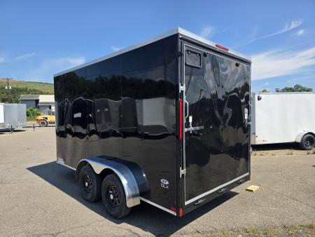 New 2027 Look Trailers ST DLX 7X14 7K - RAMP - SCRATH & DENT SPECIAL Cargo / Enclosed Trailer
