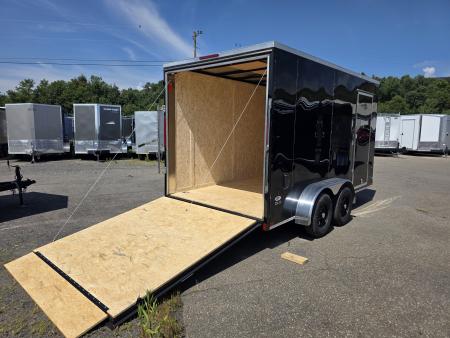 New 2027 Look Trailers ST DLX 7X14 7K - RAMP - SCRATH & DENT SPECIAL Cargo / Enclosed Trailer