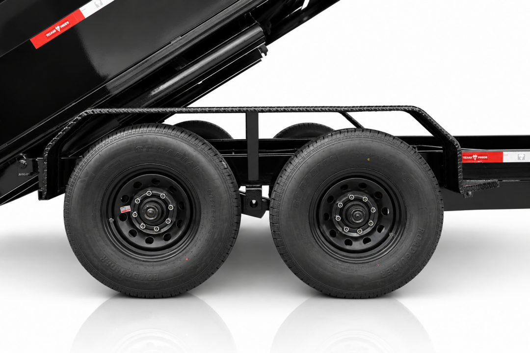 New 2026 Texas Pride Trailers 7X14X4 Dump Trailer