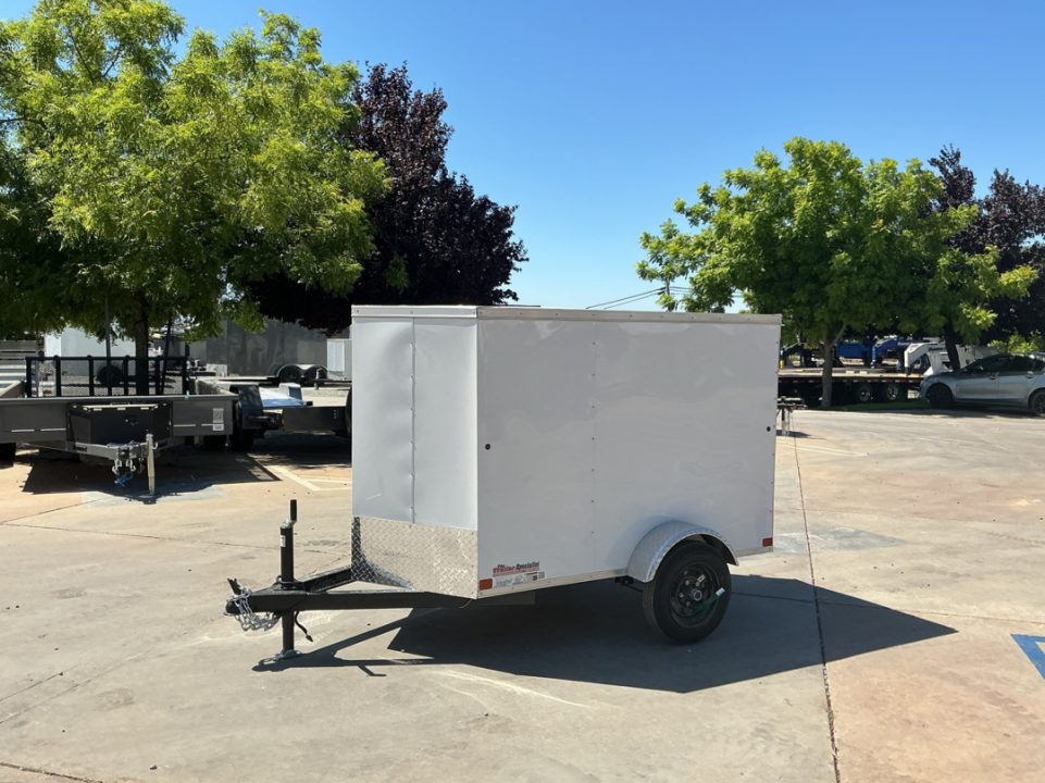 New 2026 Trail Marshal 4X6CTS2K 4FT X 6FT 2K GVW Cargo / Enclosed Trailer