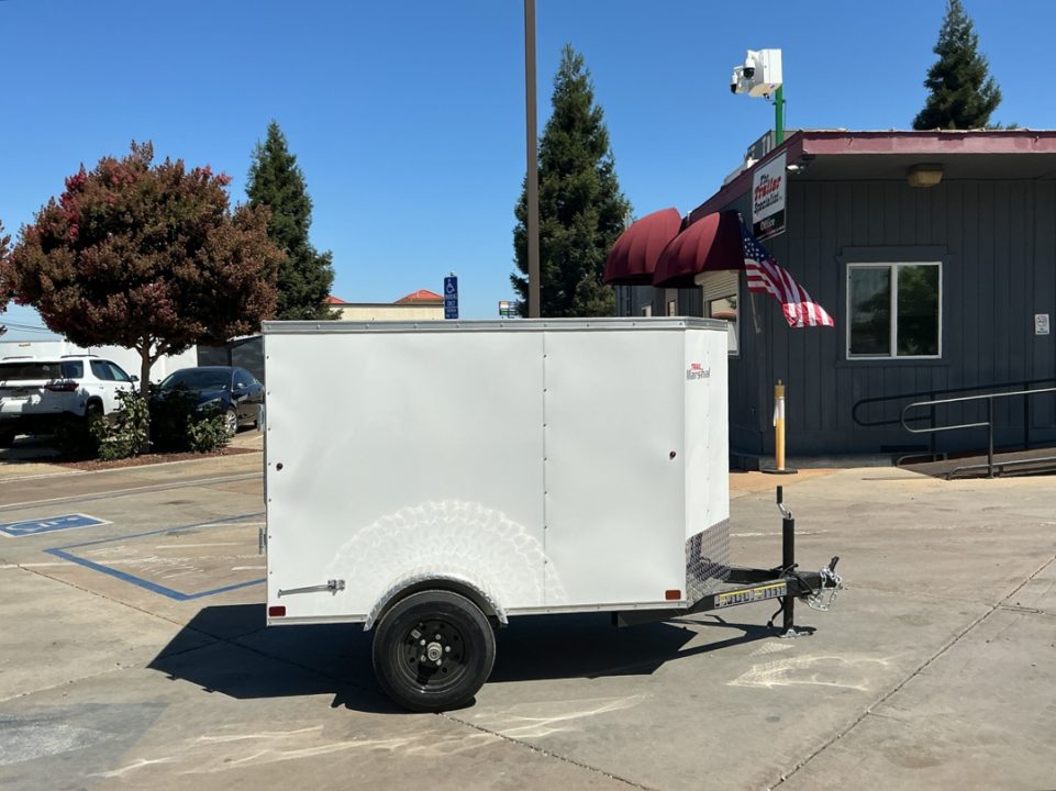 New 2026 Trail Marshal 4X6CTS2K 4FT X 6FT 2K GVW Cargo / Enclosed Trailer