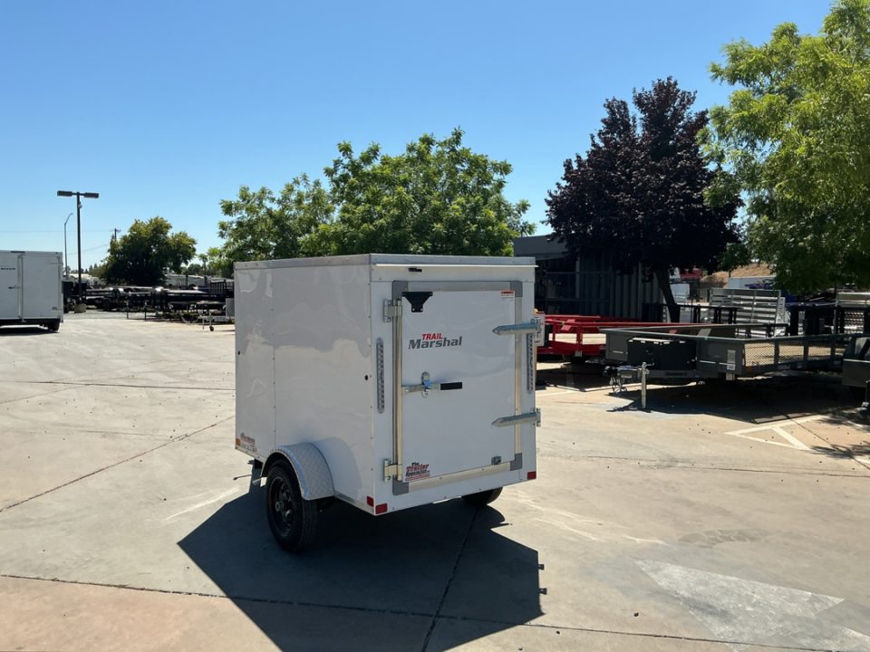 New 2026 Trail Marshal 4X6CTS2K 4FT X 6FT 2K GVW Cargo / Enclosed Trailer