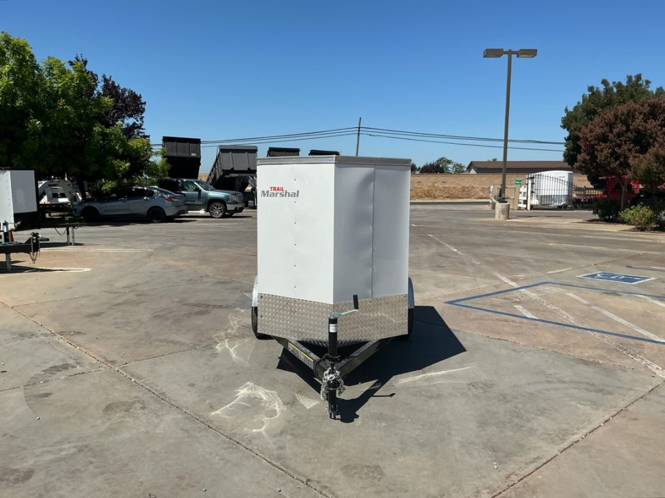 New 2026 Trail Marshal 4X6CTS2K 4FT X 6FT 2K GVW Cargo / Enclosed Trailer