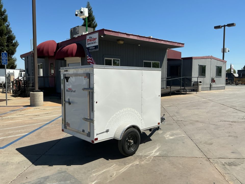 New 2026 Trail Marshal 4X6CTS2K 4FT X 6FT 2K GVW Cargo / Enclosed Trailer