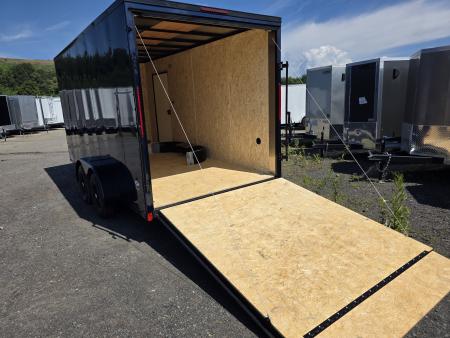 New 2027 Look Trailers ST DLX 7X16 7K - RAMP Cargo / Enclosed Trailer