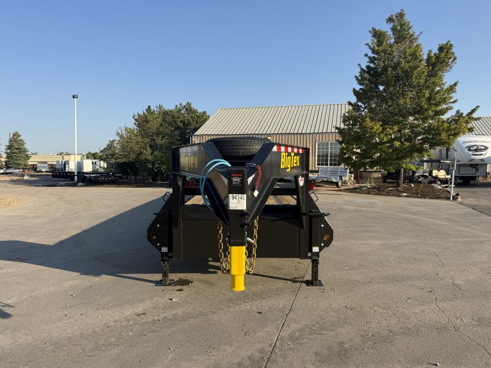 New 2027 Big Tex 14GN-40D5A-MRBK Flatbed Trailer