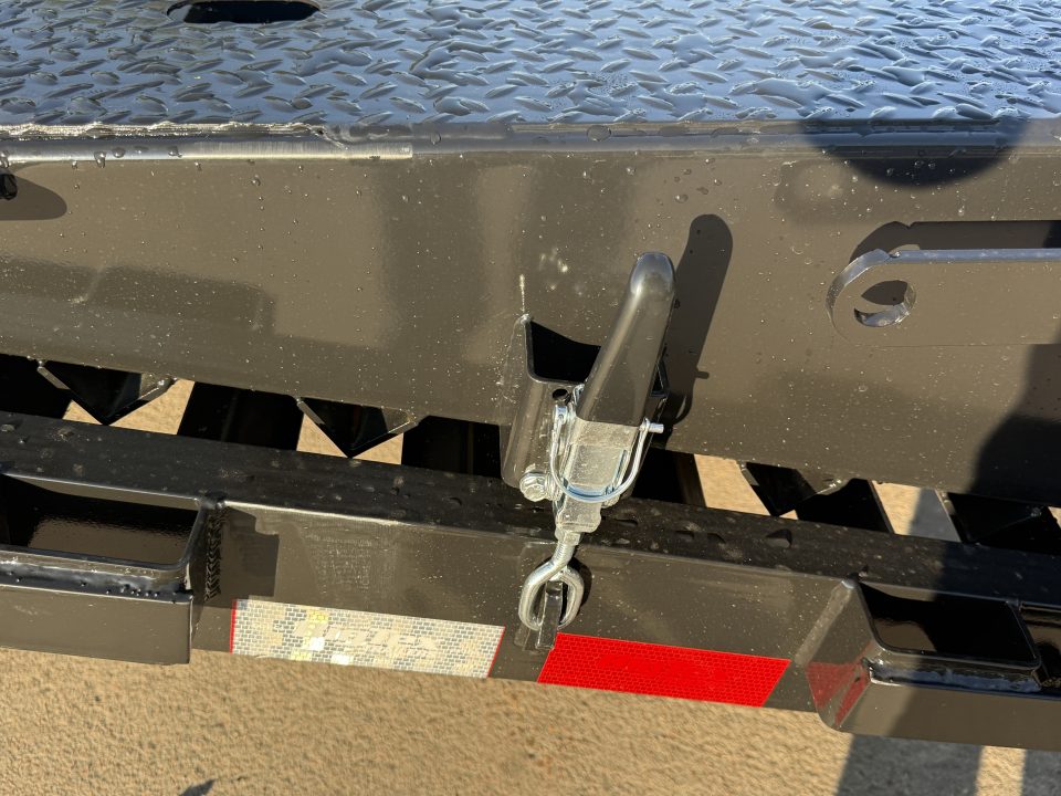 New 2027 Big Tex 14GN-40D5A-MRBK Flatbed Trailer