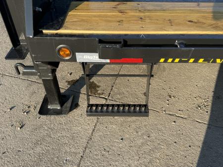 New 2027 Big Tex 14GN-40D5A-MRBK Flatbed Trailer