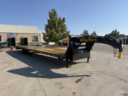 New 2027 Big Tex 14GN-8.5x40D5A-MRBK Flatbed Trailer