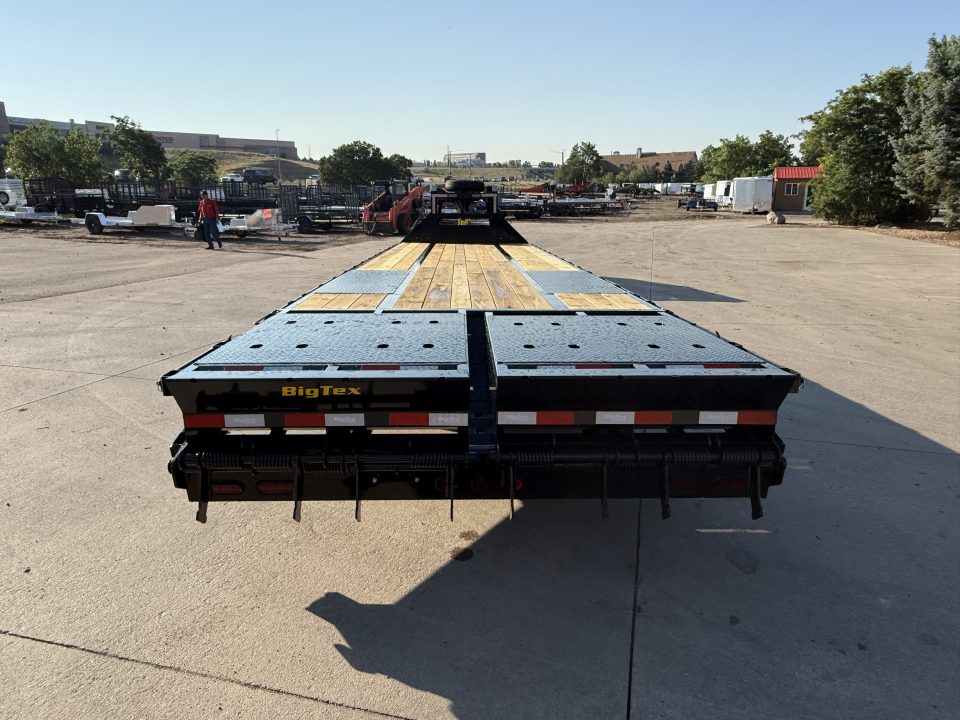 New 2027 Big Tex 25GN-33D5A-MRBK Flatbed Trailer