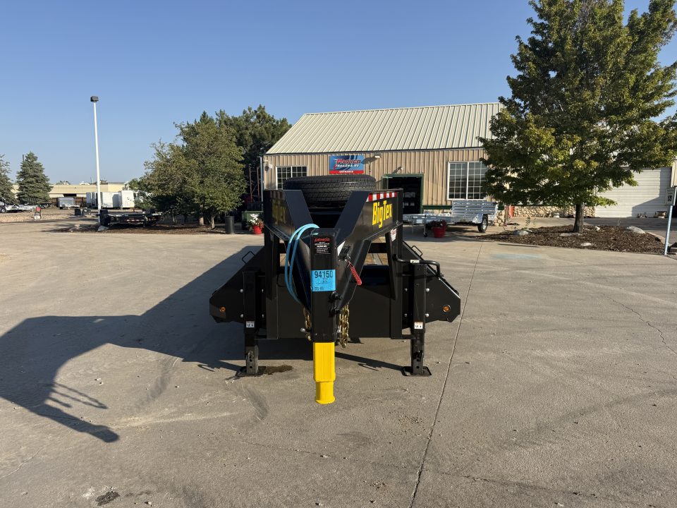 New 2027 Big Tex 25GN-33D5A-MRBK Flatbed Trailer