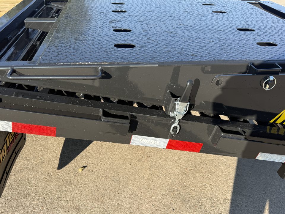 New 2027 Big Tex 25GN-33D5A-MRBK Flatbed Trailer