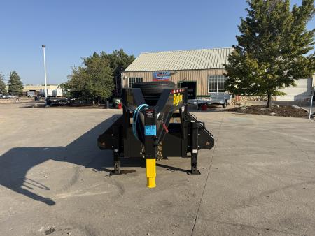 New 2027 Big Tex 25GN-33D5A-MRBK Flatbed Trailer