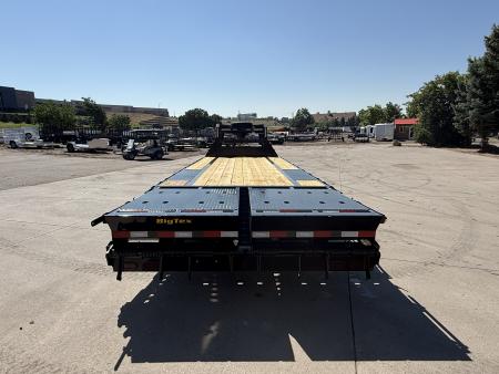 New 2027 Big Tex 14GN-8.5x25D5A-MRBK Flatbed Trailer