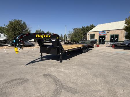 New 2027 Big Tex 14GN-8.5x25D5A-MRBK Flatbed Trailer