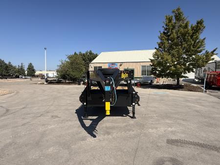 New 2027 Big Tex 14GN-8.5x25D5A-MRBK Flatbed Trailer