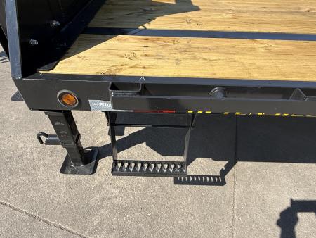 New 2027 Big Tex 14GN-8.5x25D5A-MRBK Flatbed Trailer