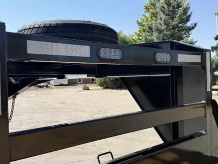 New 2027 Big Tex 14GN-8.5x25D5A-MRBK Flatbed Trailer