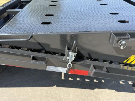 New 2027 Big Tex 14GN-8.5x25D5A-MRBK Flatbed Trailer